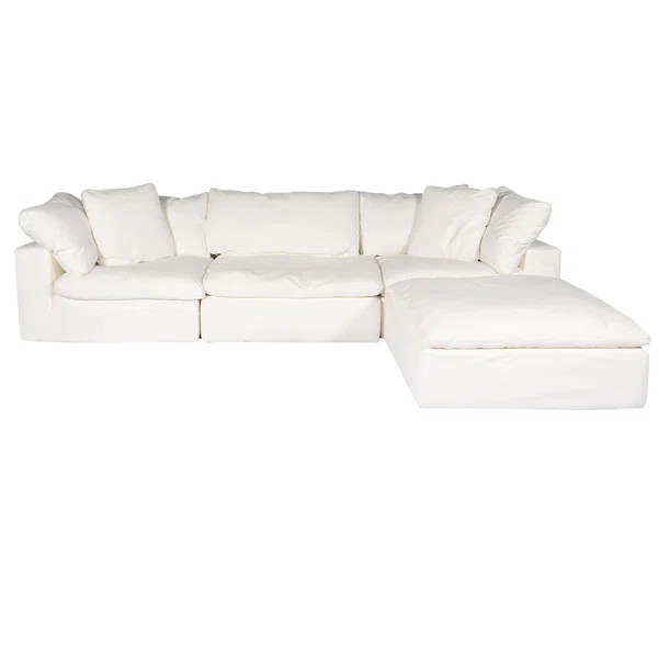 Edvin 4 - Piece Upholstered Sectional | Wayfair North America