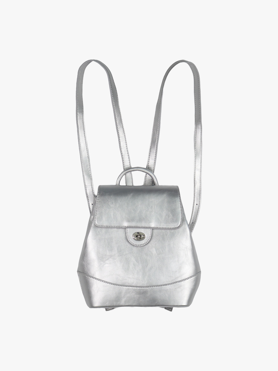 Darling Turn-Lock Bag_Silver | W Concept (US)