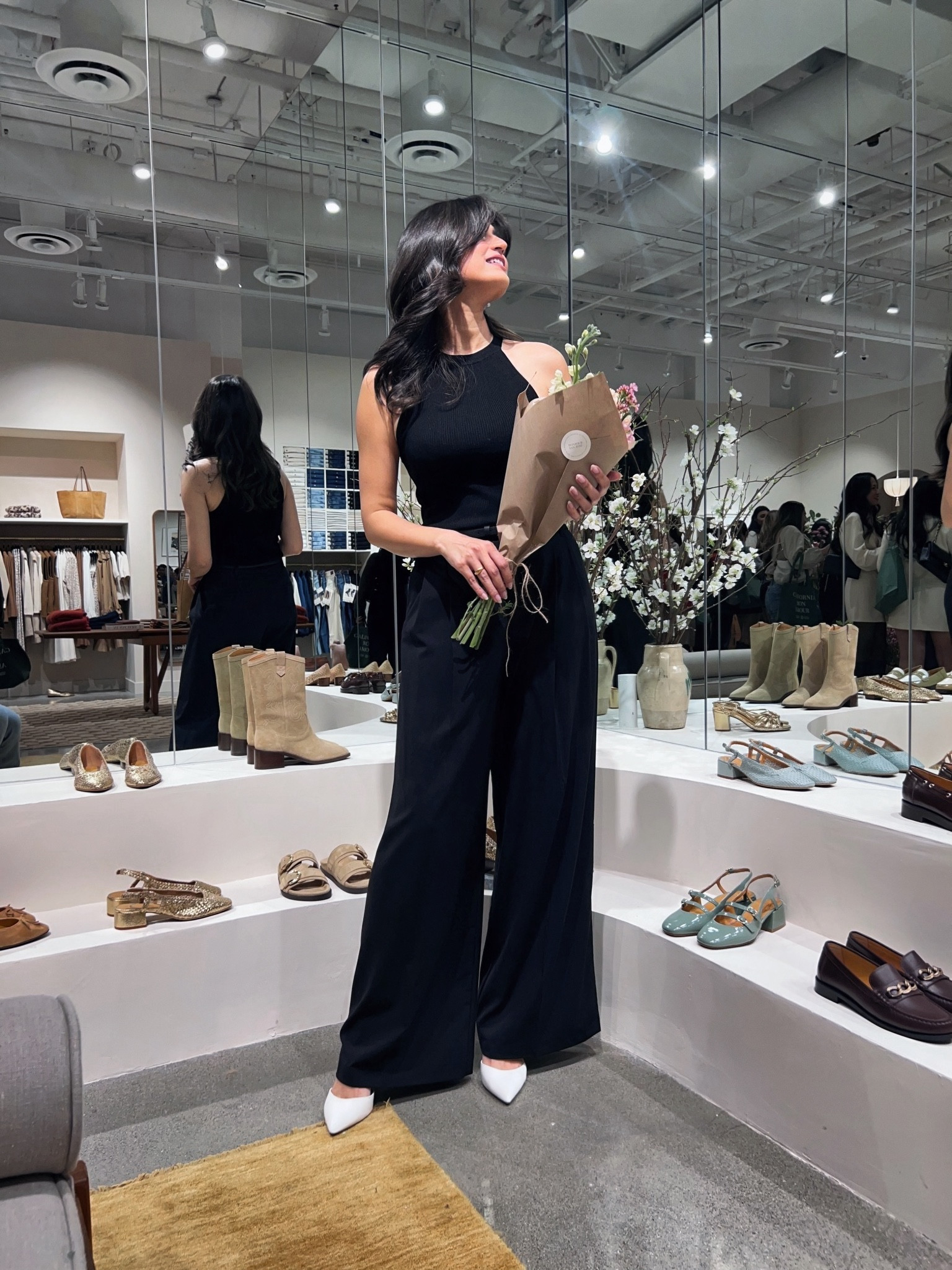 Formal outfit that can be worn from morning to evening. Party outfit idea. Brunch outfit. Black outfit.

#LTKWorkwear #LTKParties #LTKStyleTip