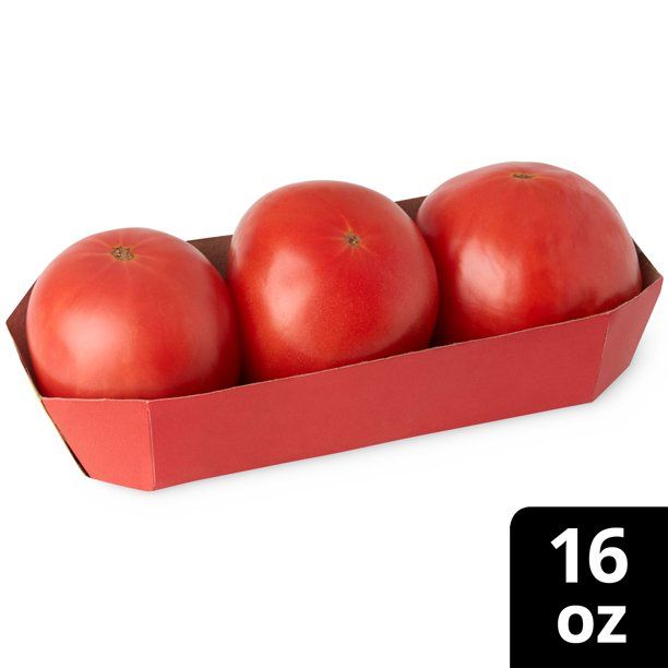 Vine Ripe Slicing Tomato, 1 lb Pack - Walmart.com | Walmart (US)