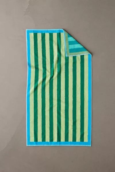 Super Stripe Bath Towel | Urban Outfitters (US and RoW)
