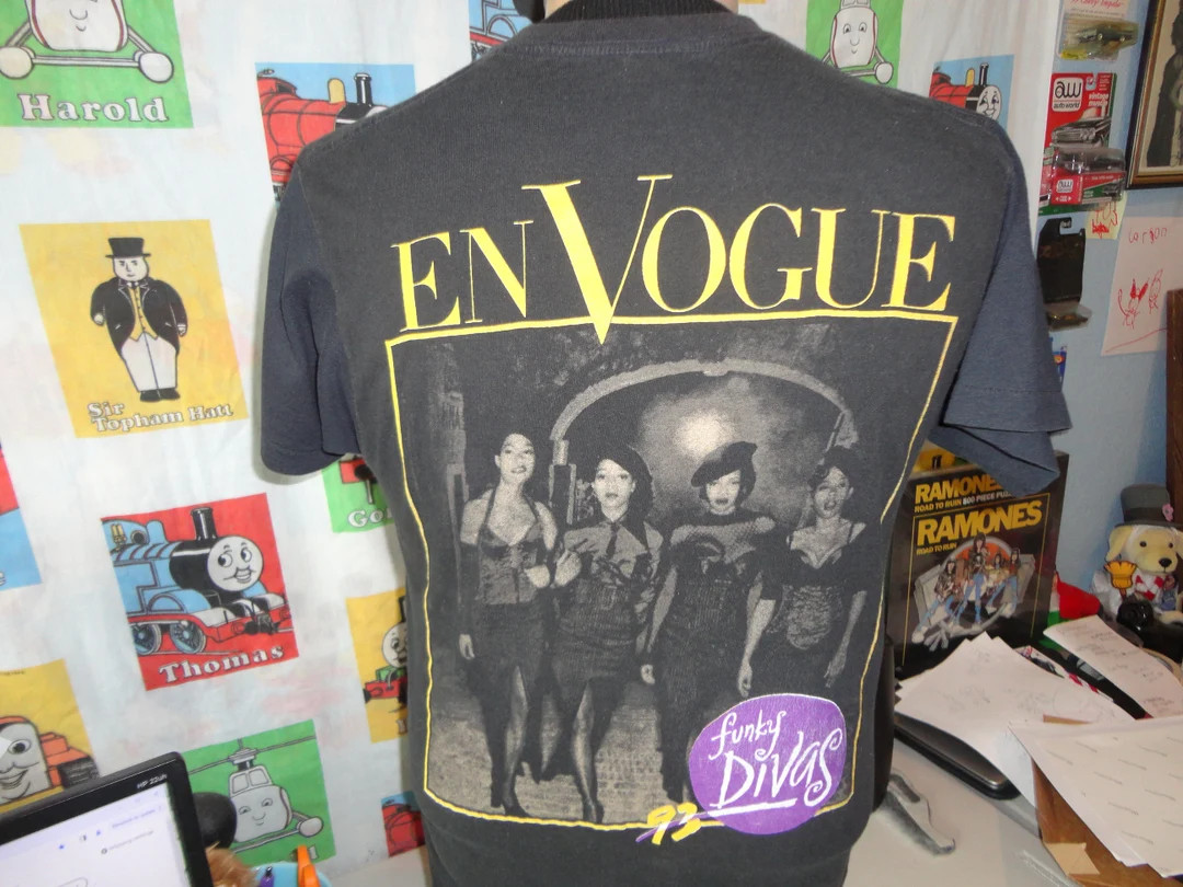 Vintage 90s En Vogue Luther Vandross 1993 Tour T Shirt Hip Hop Rap Tee Size M - Etsy | Etsy (US)
