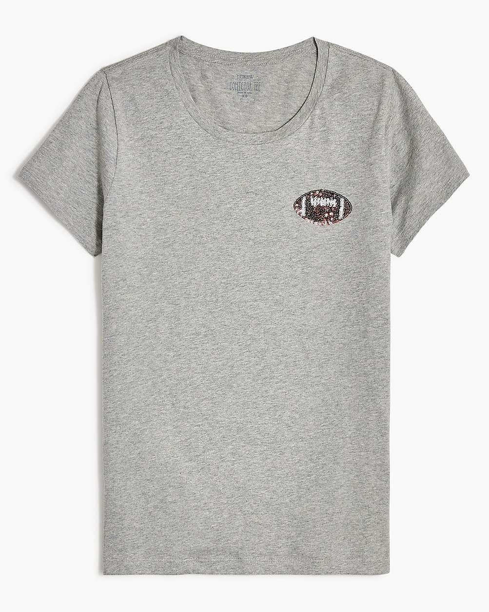 Embellished football graphic tee | J.Crew Factory