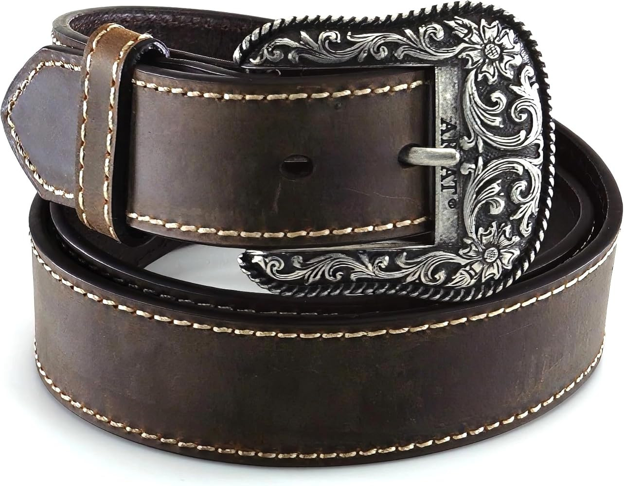 ARIAT Women's Basic Heavy Stitched Belt | Amazon (US)