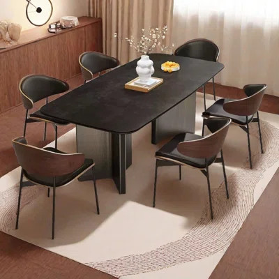 Modern and Simple Dining Table and Chair Set | Wayfair North America