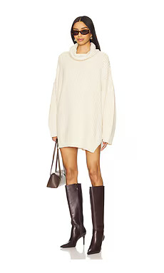 LBLC The Label Laney Sweater Dress in Creme from Revolve.com | Revolve Clothing (Global)