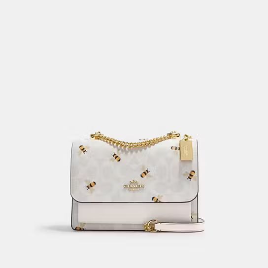 Klare Crossbody In Signature Canvas With Bee Print | Coach Outlet