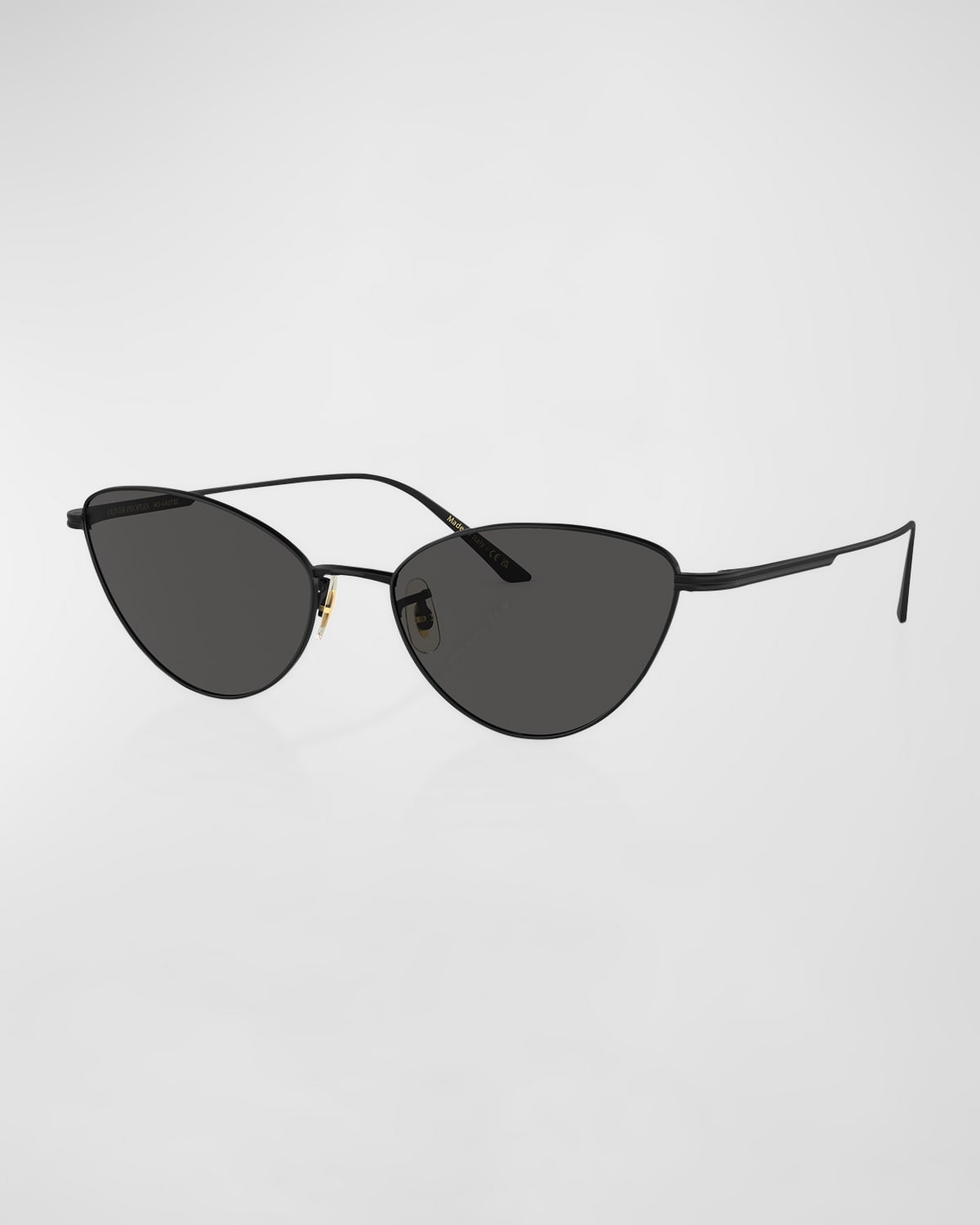 Sleek Black Steel Butterfly Sunglasses | Neiman Marcus