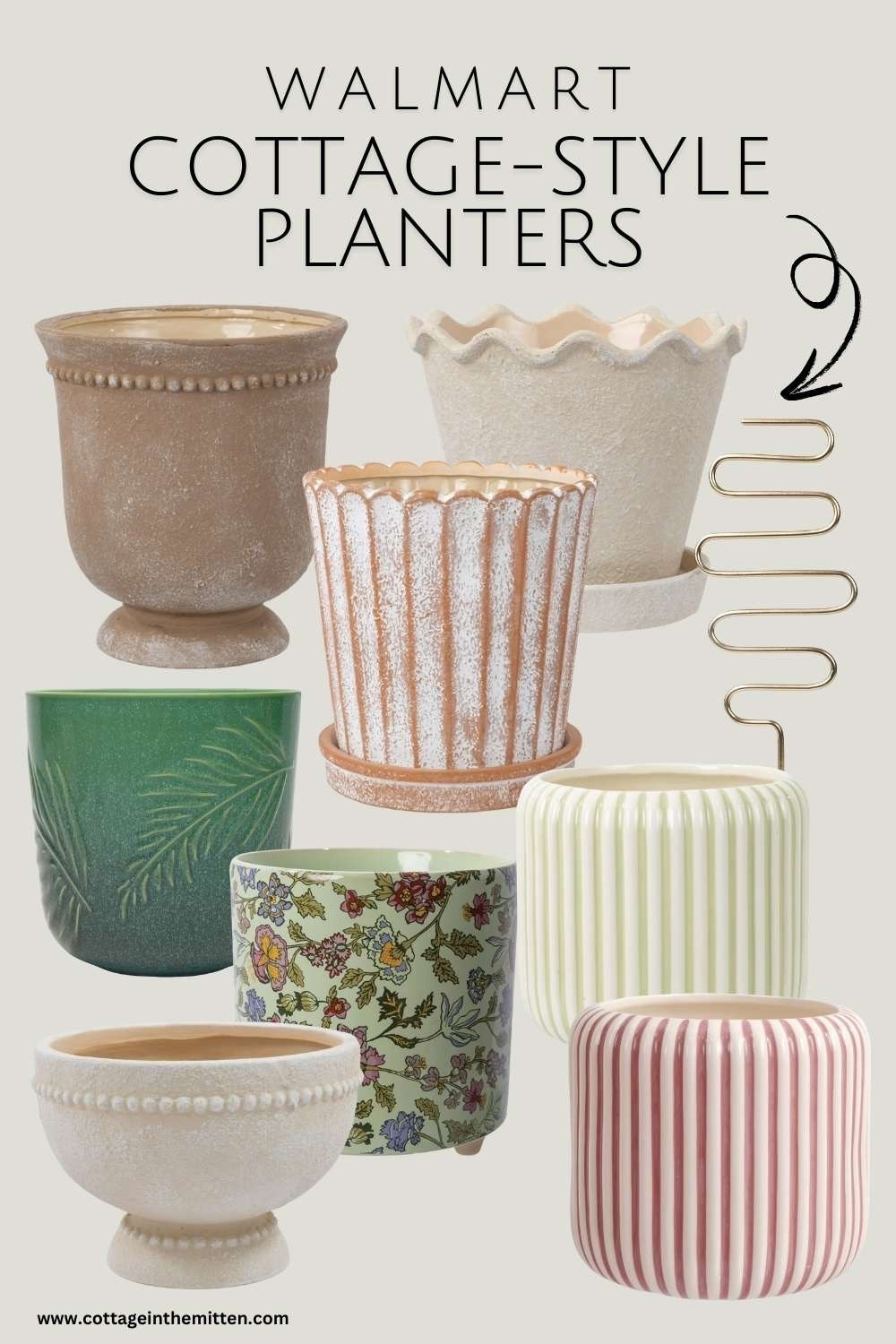 Refresh your home for spring with these stunning Walmart cottage-style planters! Affordable finds cozy! 

#LTKSeasonal #LTKHome #LTKSaleAlert