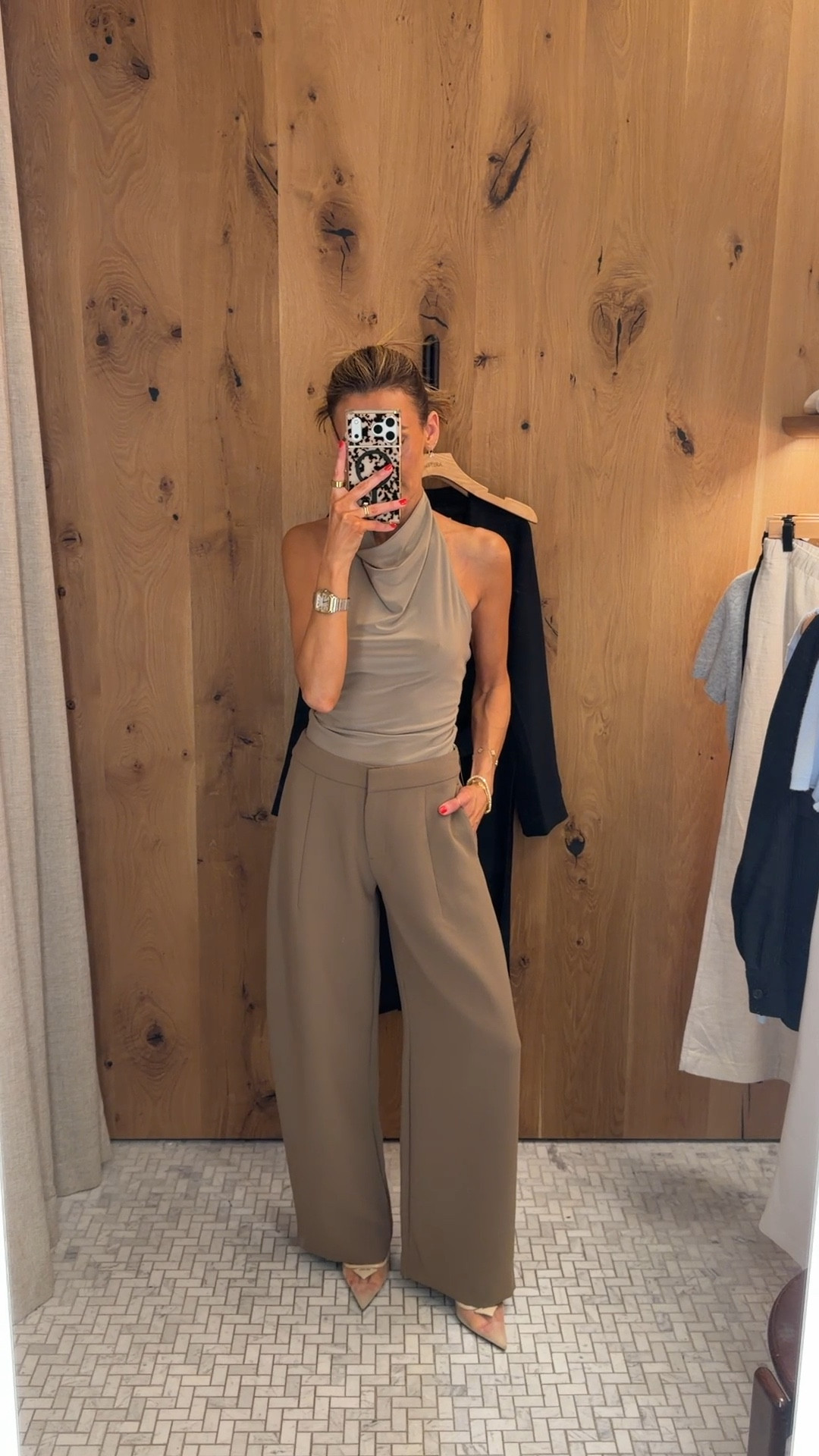 My favorite outfit from the try-on! This look is giving European chic. The top is seriously so comfortable and flattering.

#LTKgrwm #LTKSeasonal #LTKOver40