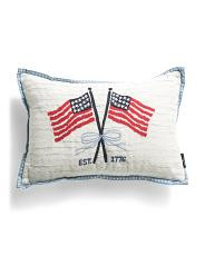 14x20 Americana 1776 Flag Pillow | TJ Maxx