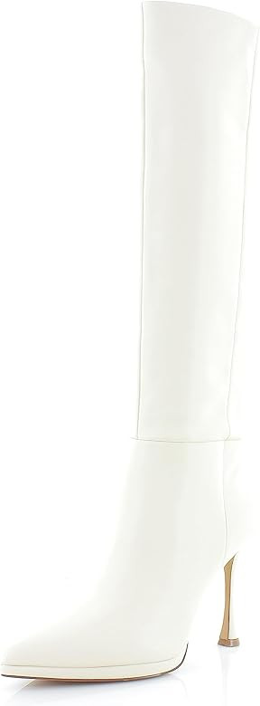 Women's Peviolia Knee High Dress Boot Fashion | Amazon (US)