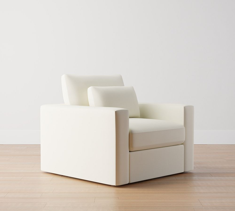 Westwood Square Arm Upholstered Armchair | Pottery Barn (US)