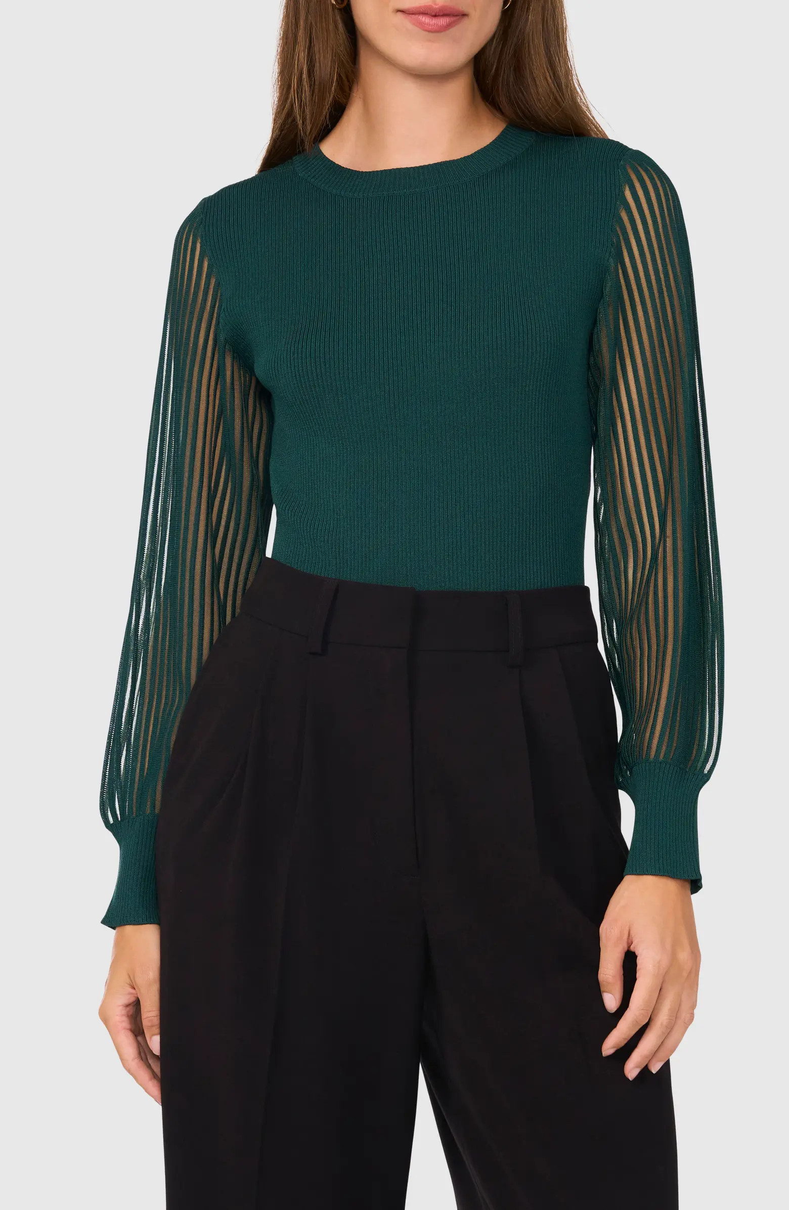 Halogen® Mix Media Sweater | Nordstrom | Nordstrom