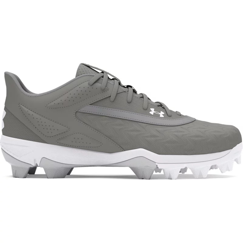 Under Armour Boys' Leadoff Low RM 3 Baseball Cleats Grey/White, 12 - Youth Baseball at Academy Sports | Academy Sports + Outdoors
