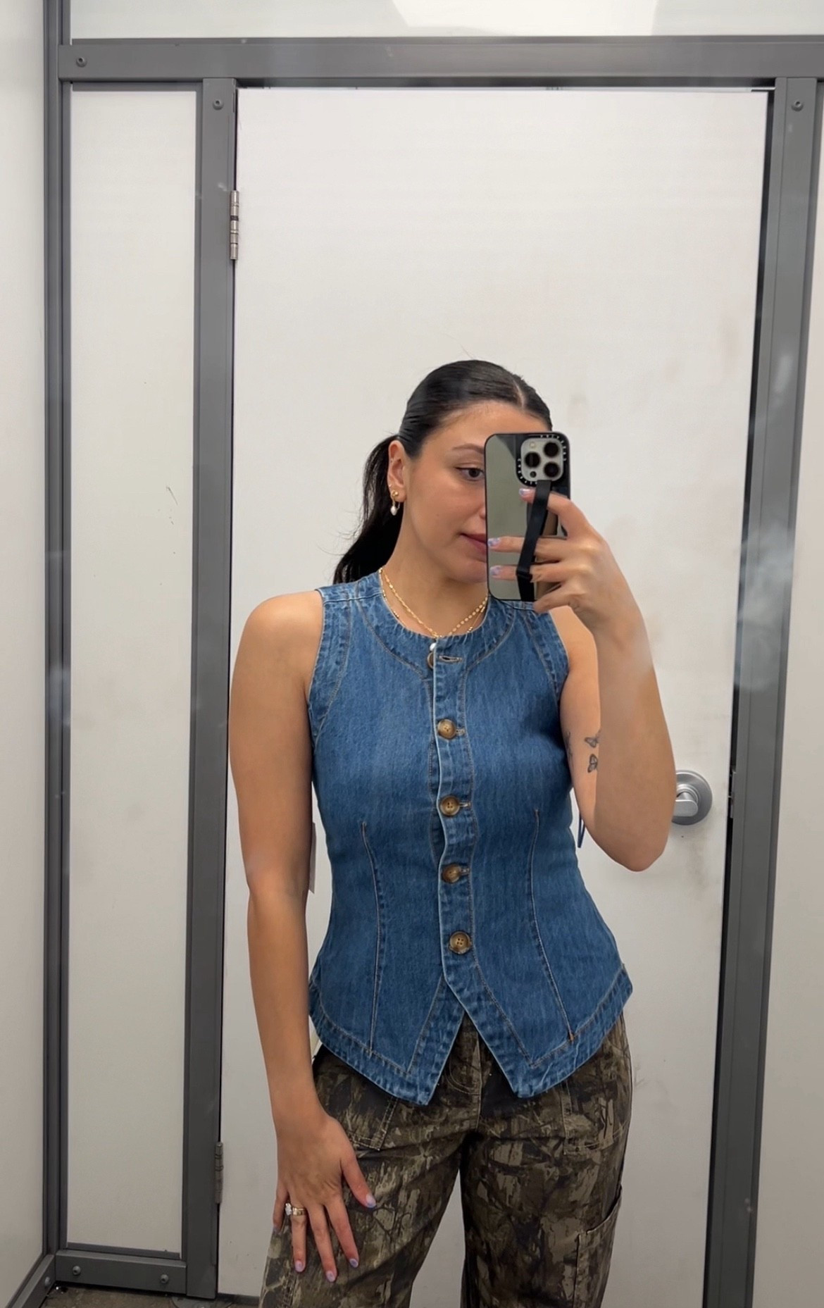 Tried on an XS for reference. I would size up to a small 🤍 

#LTKFindsUnder50 #LTKPetite