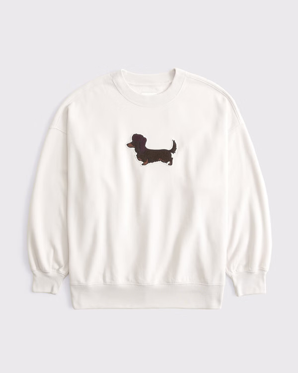 Women's Dog  Sunday Crew | Women's Tops | Abercrombie.com | Abercrombie & Fitch (US)