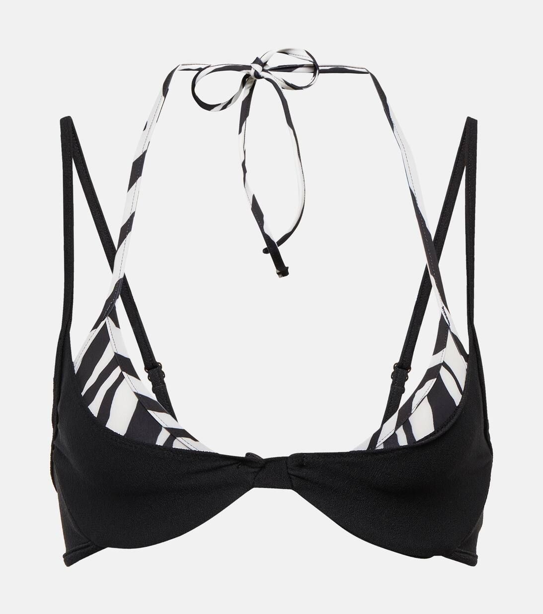 Double Layer bikini top | Mytheresa (INTL)