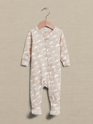 Brushed Footed One-Piece for Baby | Banana Republic (US)