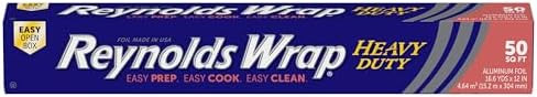 Reynolds Wrap Heavy Duty Aluminum Foil Roll, Thick Heavy Duty Foil for Added Strength and Durabil... | Amazon (US)