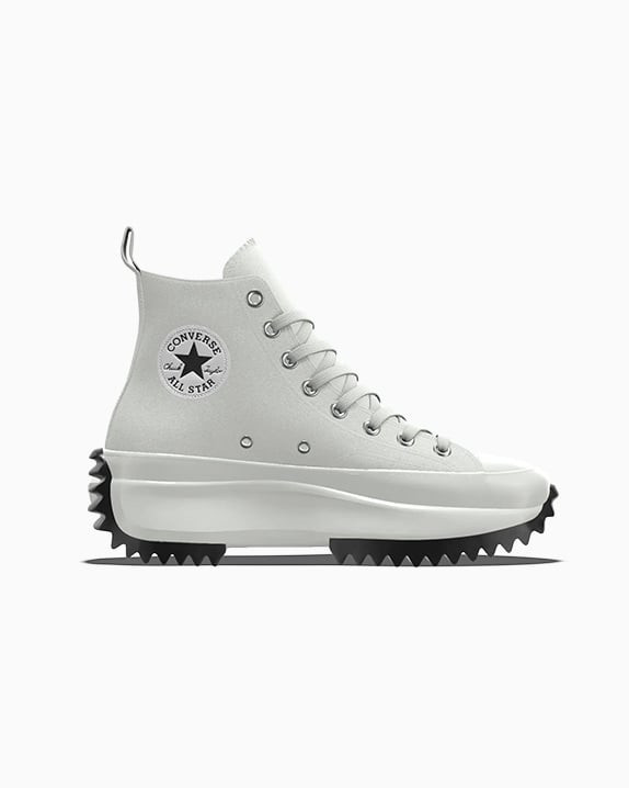 Converse Custom Run Star Hike Platform By You Canvas In White, Size / | Converse (US)