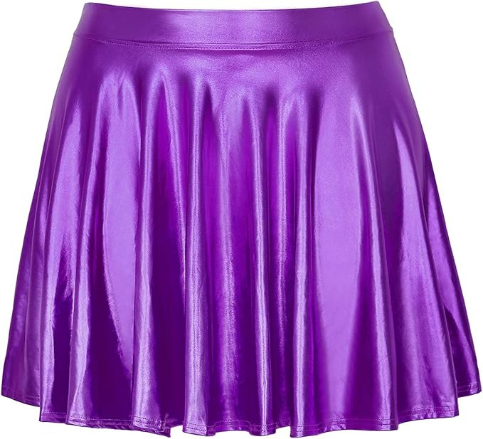 HDE Women's Casual Fashion Flared Pleated A-Line Circle Skater Skirt | Amazon (US)