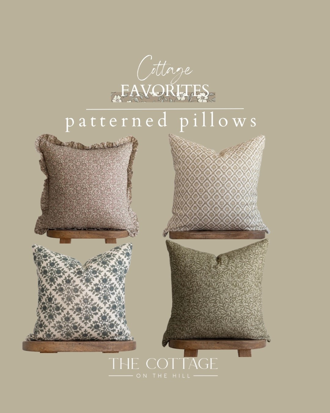 Here are some of my favorite patterned pillows

#LTKHome