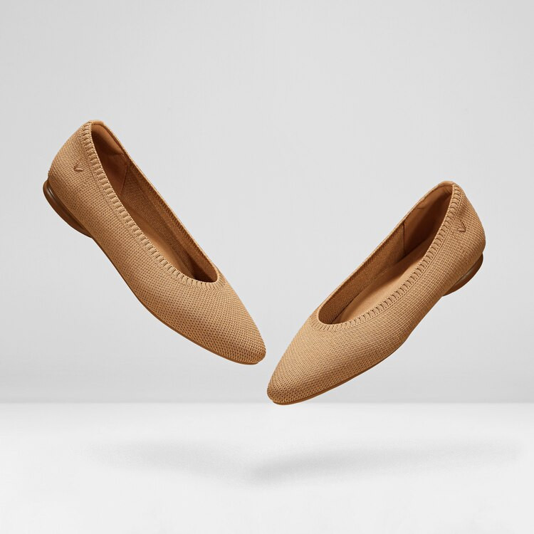 Almond-Toe Ballet Flats (Tamia 2.0) | VIVAIA