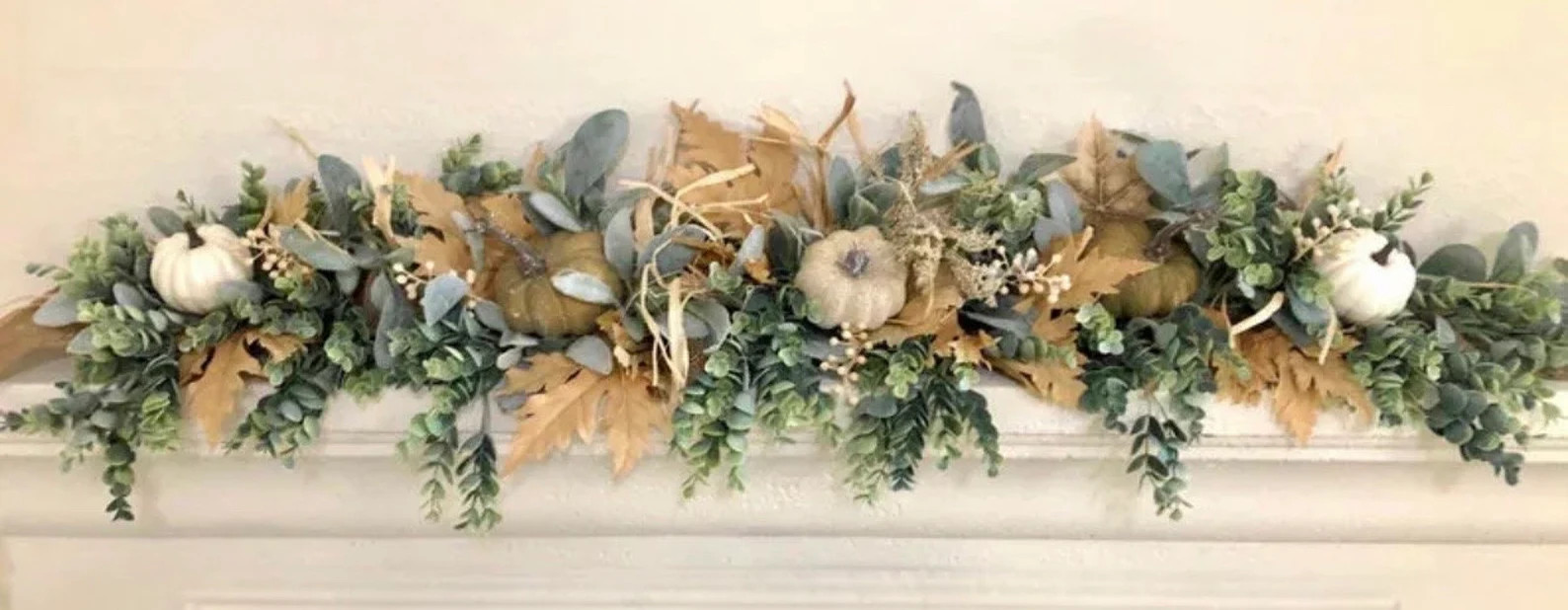 Fall Garland Fall Garland for Mantel Fall Decor Table Centerpiece Garland Decor Thanksgiving Garl... | Etsy (US)