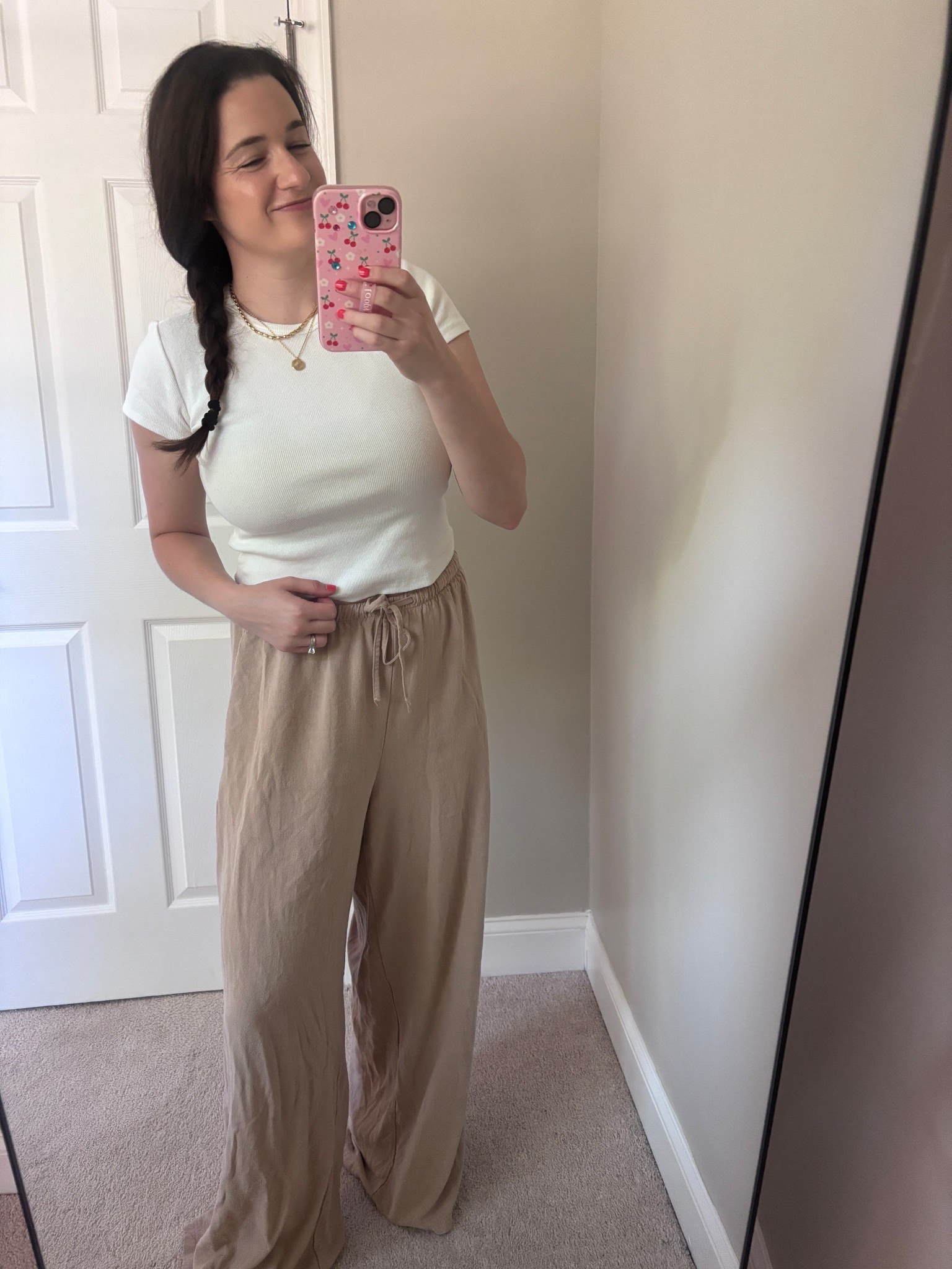 grabbed a few pairs of these pants in diff colors bc they’re too good! sized up one for extra comfy fit. love with a cropped tee or tank 🤍

#LTKSeasonal #LTKFindsUnder50 #LTKSaleAlert