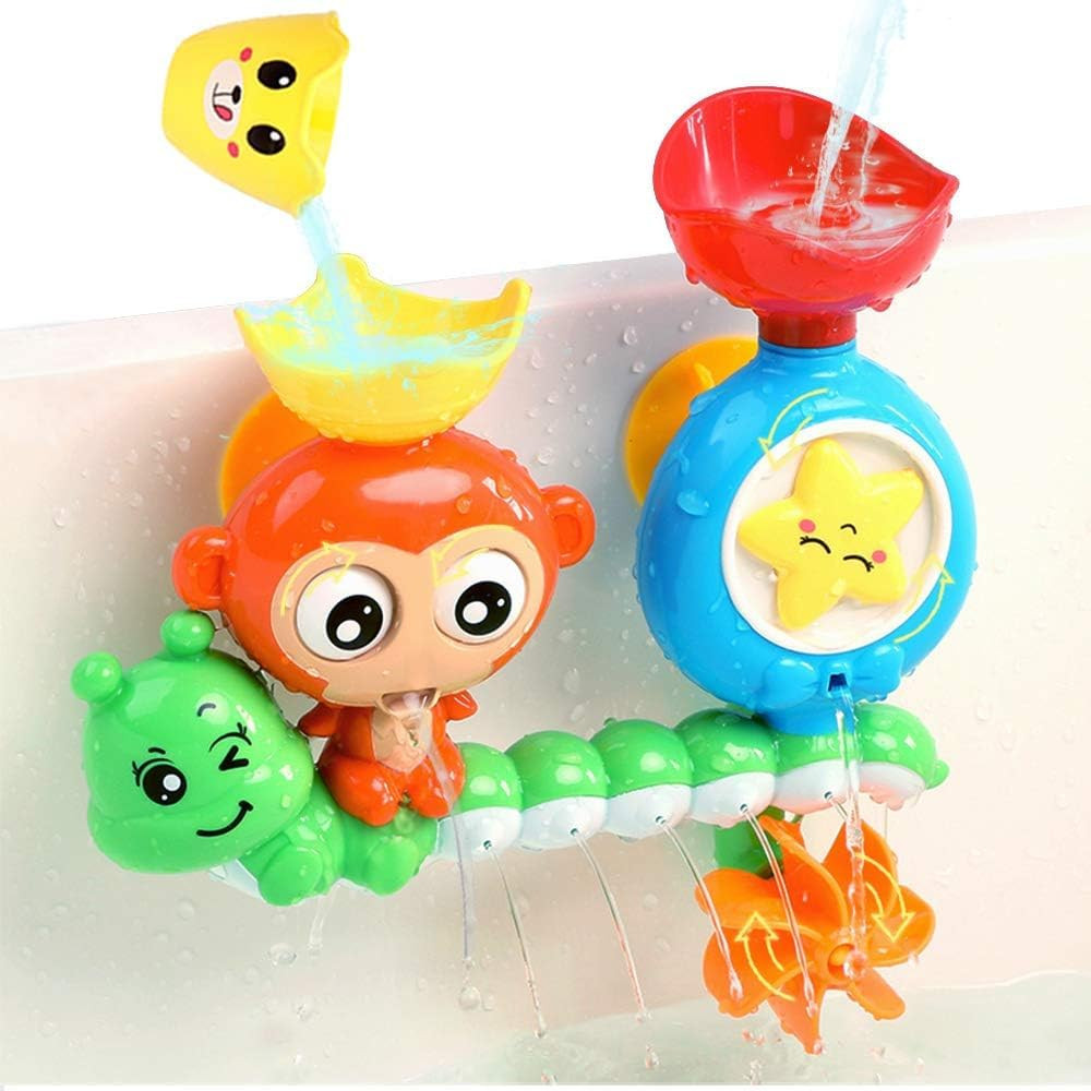 G-WACK Bath Toys for Toddlers Age 1 2 3 Year Old Girl Boy, Preschool New Born Baby Bathtub Water ... | Amazon (US)
