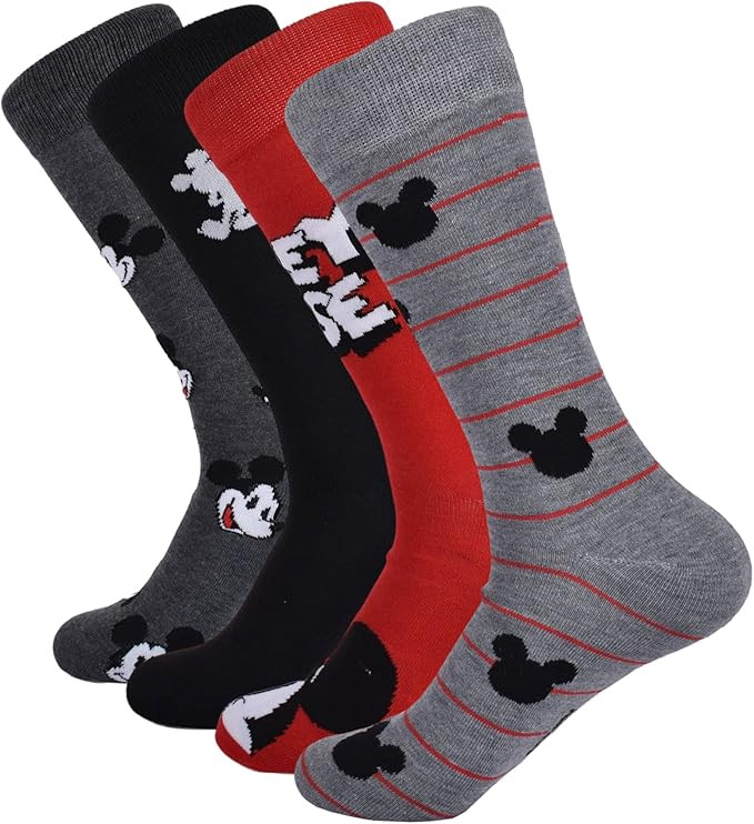 Mickey Mouse mens Crew Socks | Amazon (US)