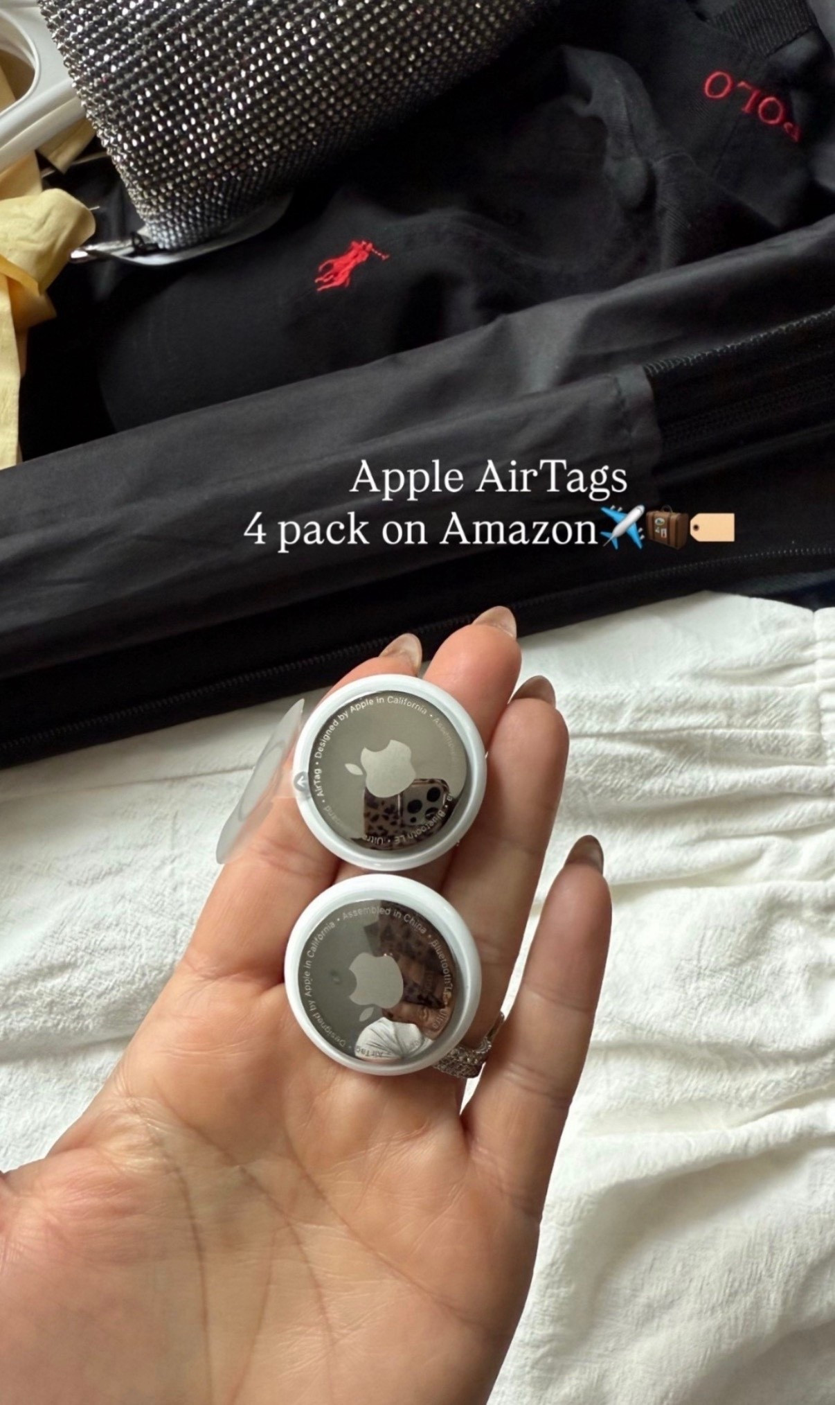 AirTags are perfect to put in your luggage so it doesn’t get lost ✈️

#LTKmomlife #LTKTravel #LTKdayinmylife