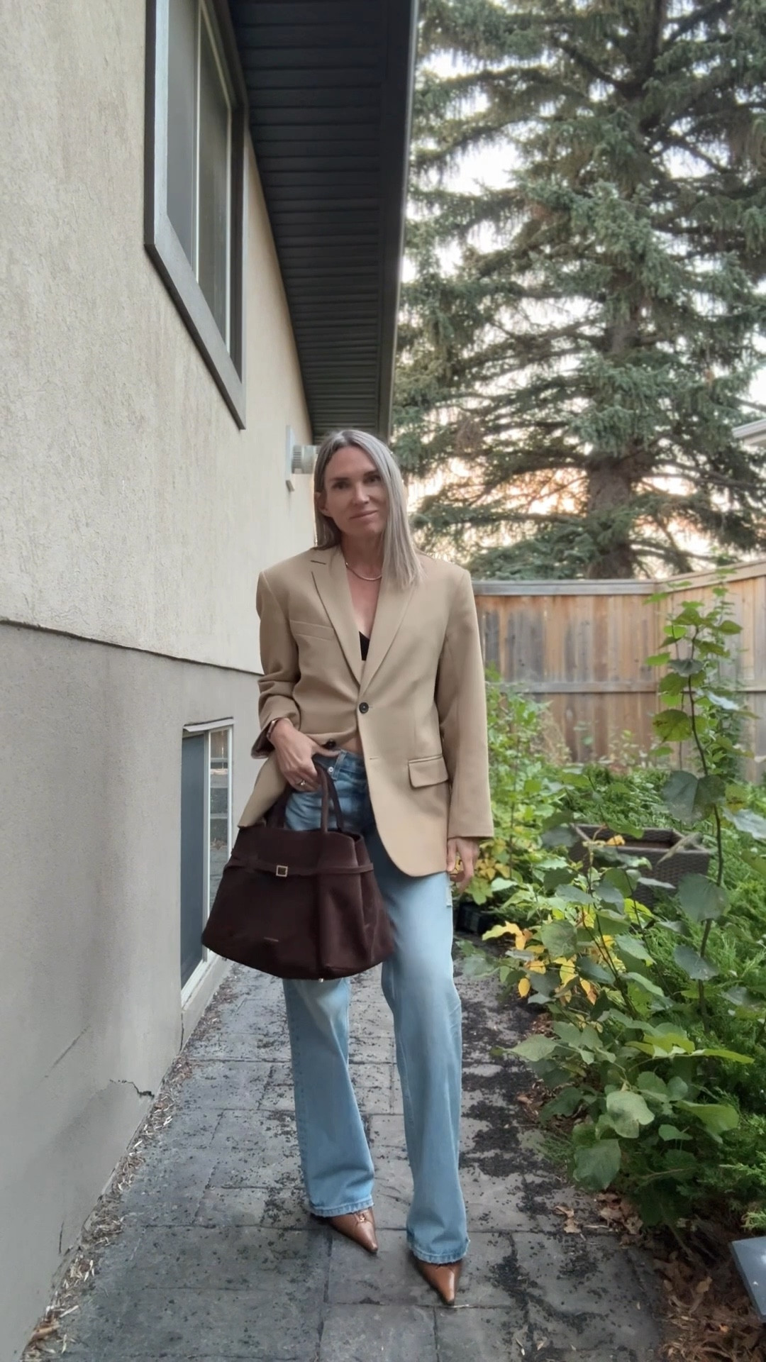 Everyone needs a timeless blazer in their wardrobe. Anine Bing makes great blazers. I’m in xs (tts) but you can go larger for a more oversized fit. My colour is old but linked the same blazer in other colours. Also linked my amazing heels in a gorgeous burgundy colour   

#LTKover50style #LTKstyletip #LTKjeans