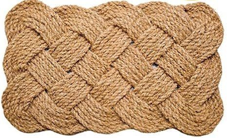 IRONGATE - Natural Jute Rope Woven Doormat Set of 2-18x30-100% All Natural Fibers - Eco-Friendly ... | Amazon (US)