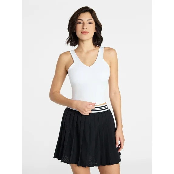 Avia Women's Tennis Bra Tank Top, Sizes XS-XXXL | Walmart (US)