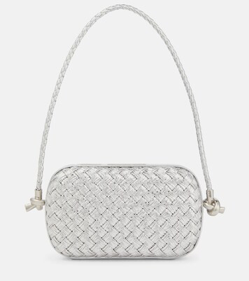 Knot Mini metallic leather shoulder bag | Mytheresa (US/CA)