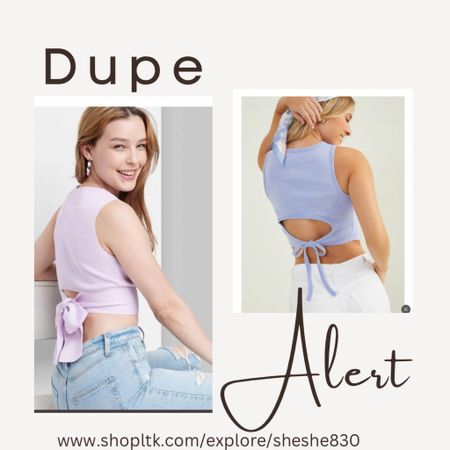 One of these adorable tie back tank tops is from Altar’d state, one is from Target. One is a splurge, one is a save. Can you tell which one is which?
Tank tops, spring outfits, summer outfits, croquet 

#LTKfindsunder50 #LTKSeasonal #LTKFestival
