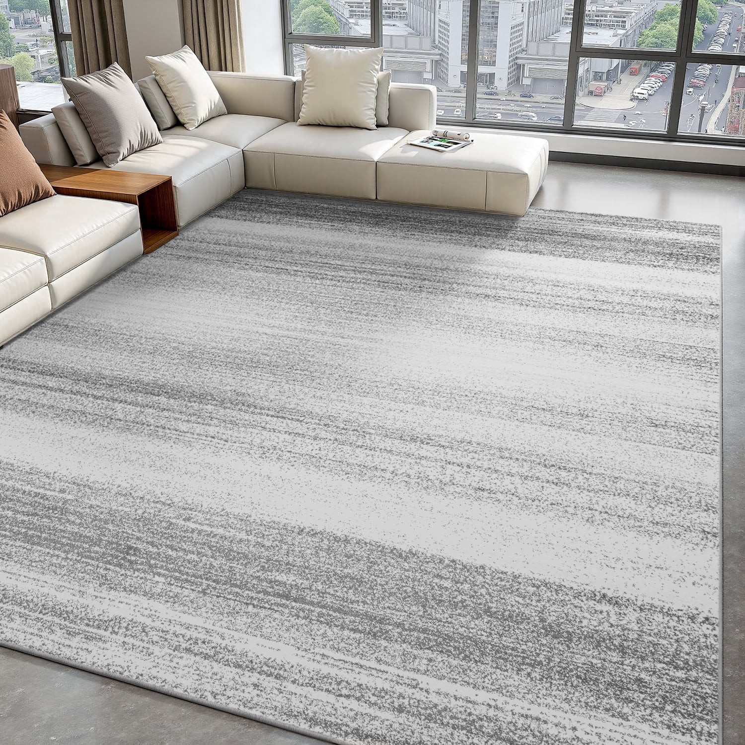 VUNATE 5'x7' Area Rugs for Living Room Washable Rugs Modern Abstract Area Rug Soft Contemporary N... | Walmart (US)