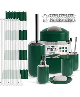 9 Piece Complete Bathroom Set | Macy's