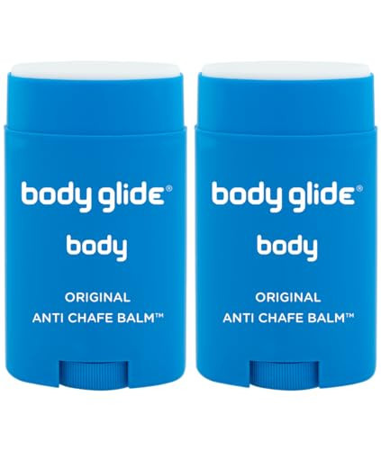 Body Glide Original Anti Chafe Balm | Anti Chafing Stick | Prevent Arm, Chest, Butt, Thigh, Ball Chafing & Irritation | Trusted Skin Protection Since 1996 |1.5oz-2pk | Amazon (US)
