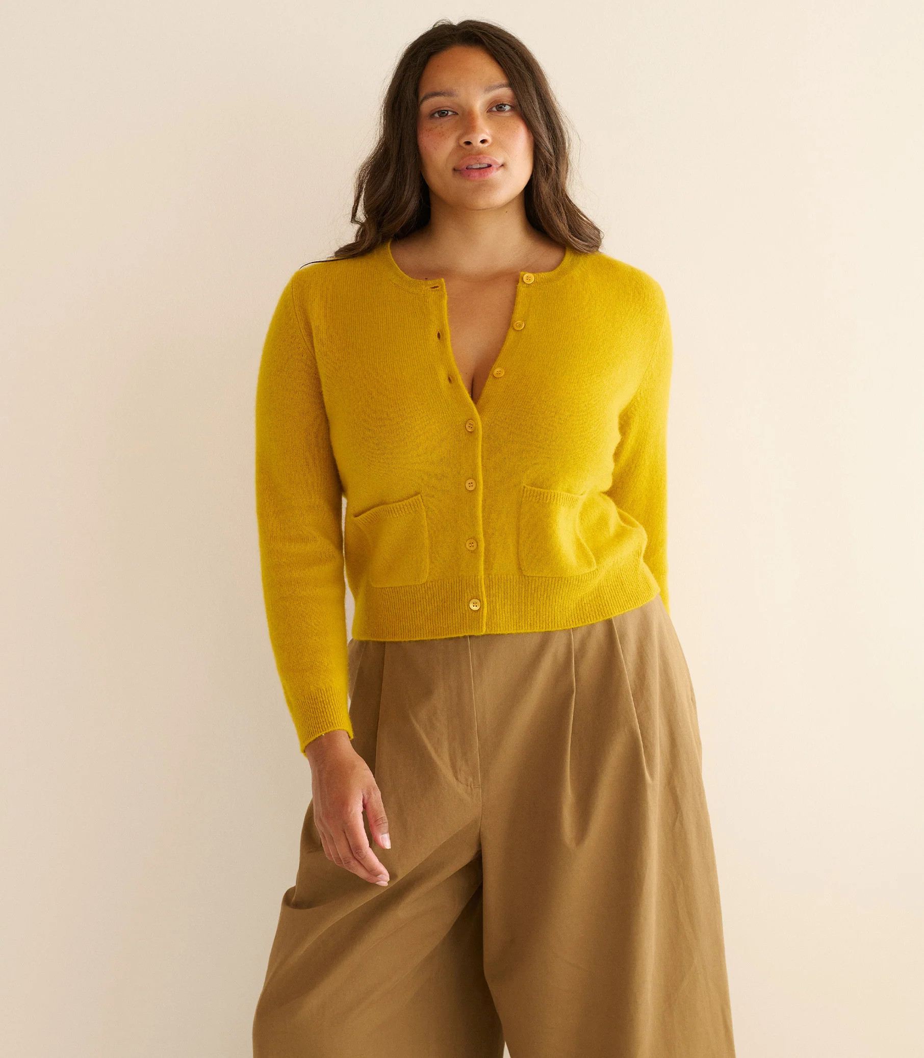Freya Cardigan - Citrine | DÔEN | DOEN