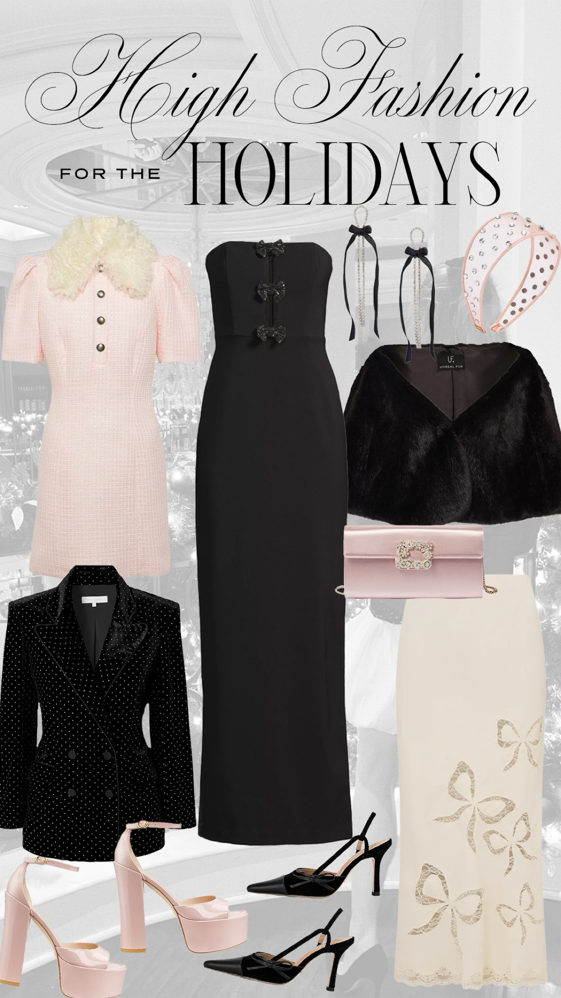 High fashion holiday looks! These are the pieces I’m eyeing as we get closer to the holidays!