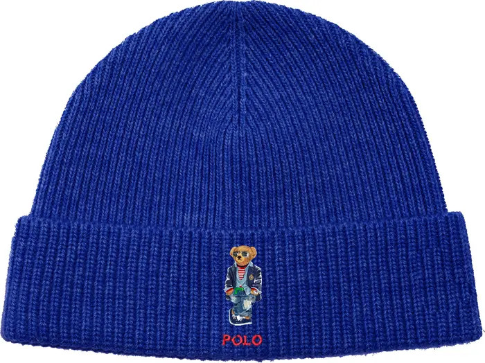 Polo Ralph Lauren Regatta Polo Bear Beanie | Nordstrom | Nordstrom