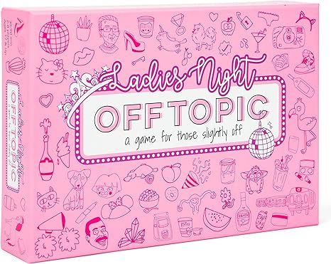 Off Topic Girls Night Party Game for Adults - Ladies Night Board Game for Bachelorette Parties an... | Amazon (US)