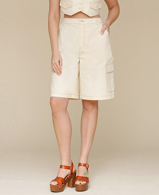 Women's Long Cargo Shorts | Macy's