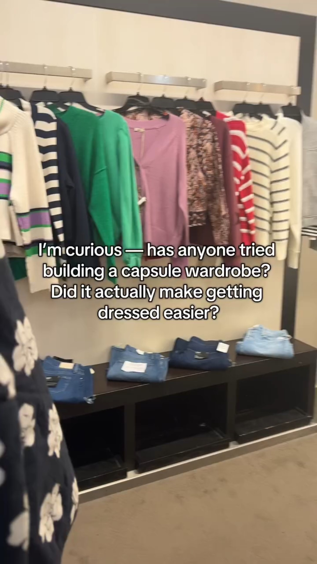 Capsule wardrobes get talked about a lot — but the real question is whether they actually make life easier. For some women, having fewer, better pieces brings clarity and confidence. For others, it only works when the capsule is built around their real lifestyle, body, and preferences. 

That’s what we see with our clients all the time: it’s not about owning less for the sake of it — it’s about owning pieces that truly work together. 

We’d love to hear your experience. Have you tried a capsule wardrobe? Did it simplify getting dressed… or did it feel limiting? 

⬇️ Drop your thoughts below.