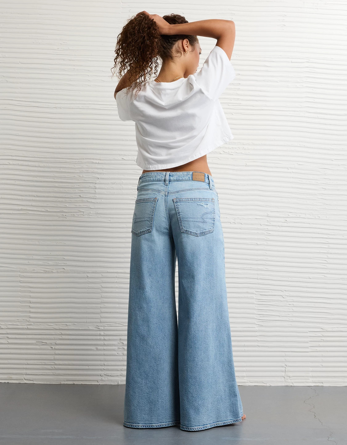 AE Dreamy Drape A-Line Fit Jean | American Eagle Outfitters (US & CA)