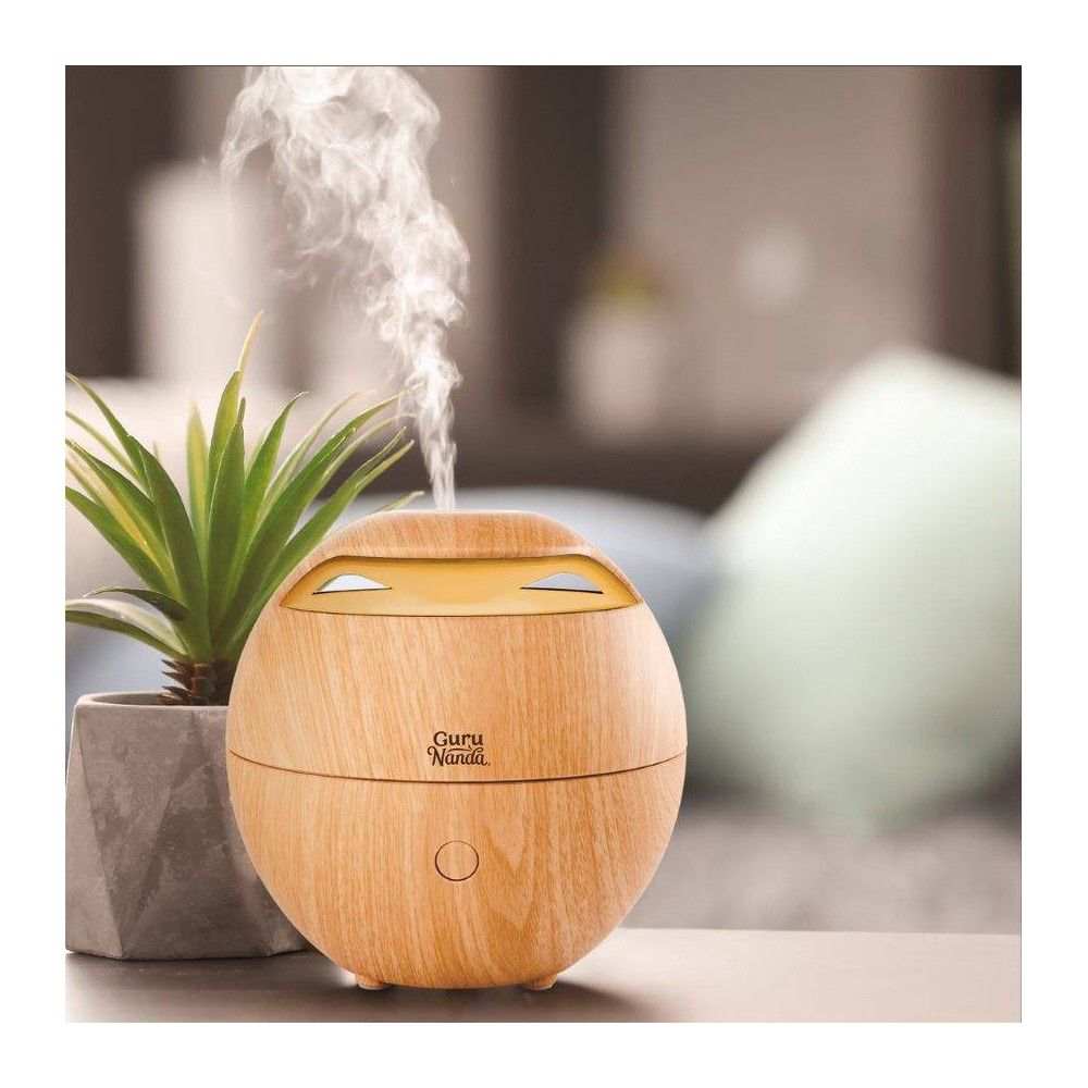 GuruNanda Light Globe Wood Essential Oil Diffuser | Target