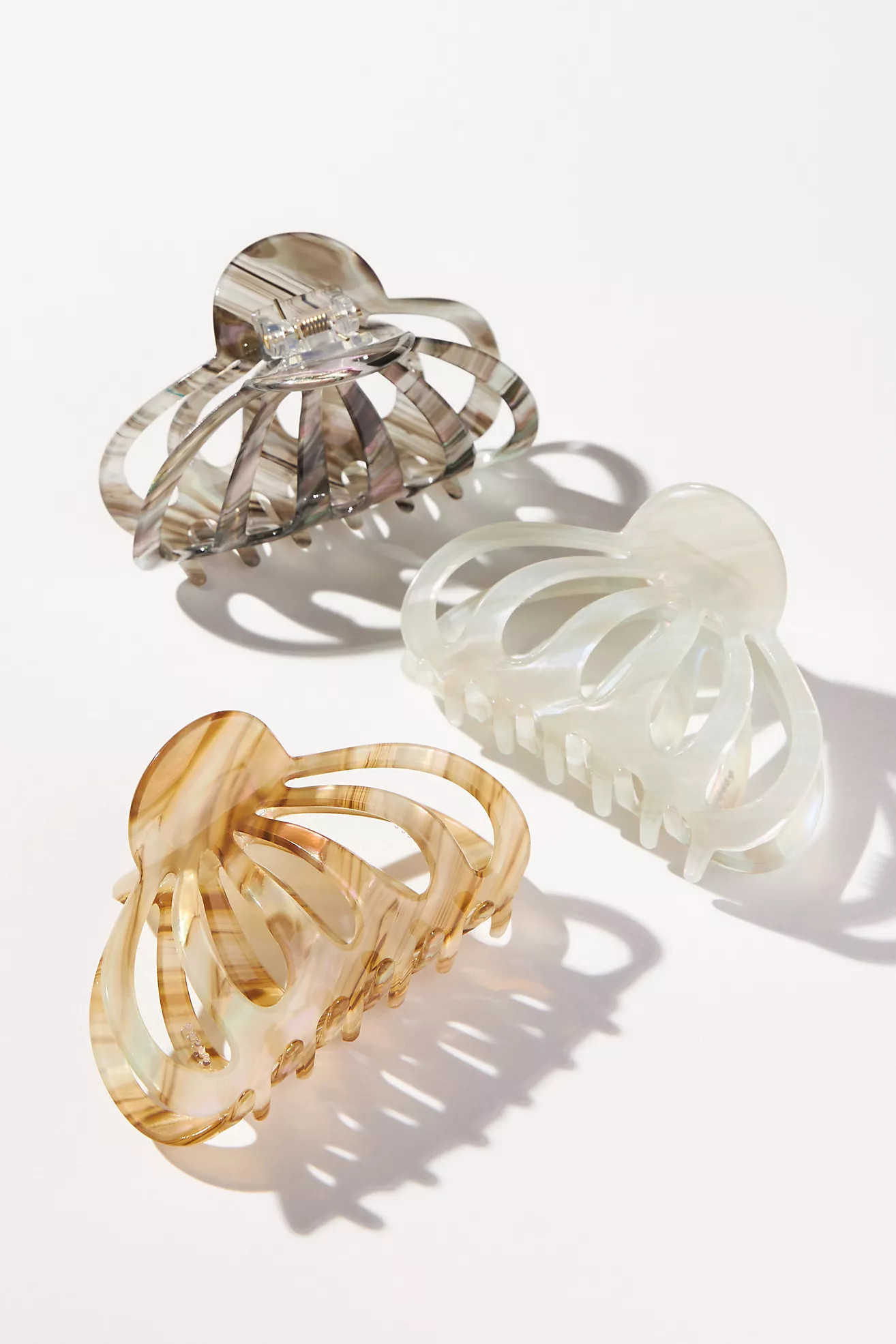 Aimee Claw Hair Clip Set | Anthropologie (US)